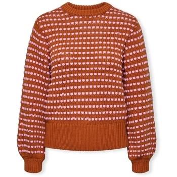 Neulepusero Y.a.s  YAS Dela Knit L/S - Meerkat/Orchid  EU S