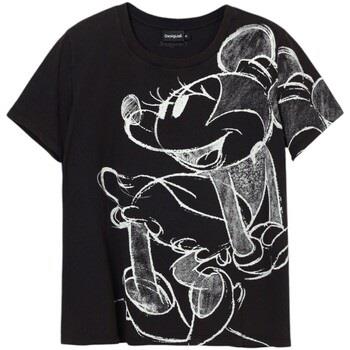 Lyhythihainen t-paita Desigual  TS_MICKEYDRAWING 24WWTKA1  EU S