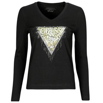 T-paidat pitkillä hihoilla Guess  LS VN TRIANGLE TIGER TEE  EU S