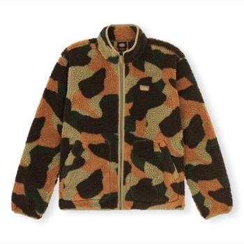 Paksu takki Dickies  Mount Hope Camo Fleece - Military Green  EU S