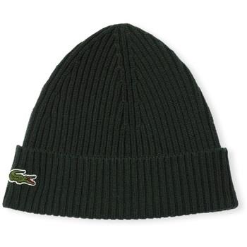 Lippalakit Lacoste  Beanie RB0001 - Vert Khaki  Yksi Koko