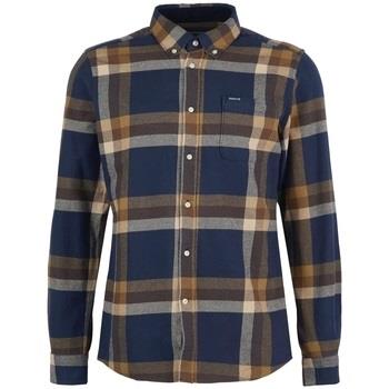 Pitkähihainen paitapusero Barbour  Shirt Folley Tailored - Navy  EU S