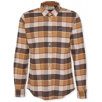 Pitkähihainen paitapusero Barbour  Shirt Valley Tailored - Brown  EU S