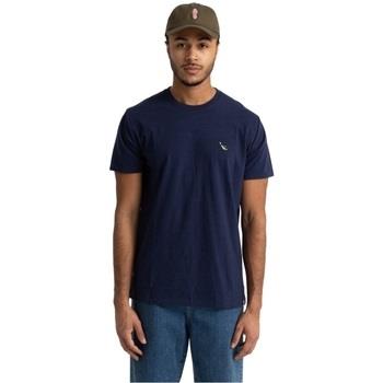 T-paidat & Poolot Rvlt Revolution  1302 KEE T-Shirt - Navy Melange  EU...