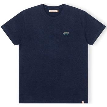 T-paidat & Poolot Rvlt Revolution  T-Shirt Regular 1342 BUS - Navy/Mel...