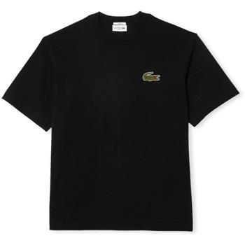 T-paidat & Poolot Lacoste  T-Shirt Loose Fit - Noir  EU S