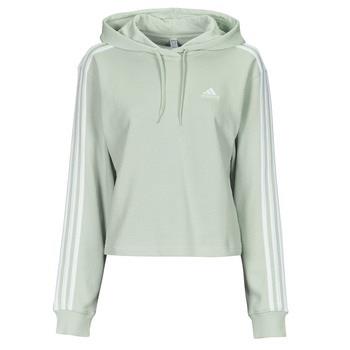 Svetari adidas  Essentials 3-Stripes French Terry Crop Hoodie  EU S