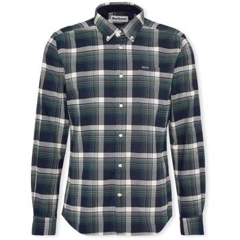 Pitkähihainen paitapusero Barbour  Sheldton Tailored Shirt - Dark Navy...