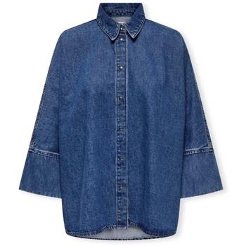 Paita Only  Noos Grace Shirt - Medium Blue Denim  EU S