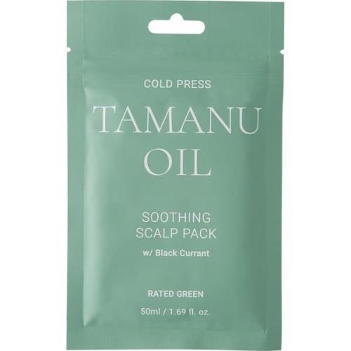 Rated Green Cold Press Tamanu Oil Soothing Scalp Pack w/ Black Currant...