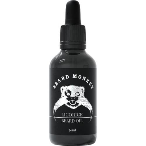 Licorice Beard Oil, 50 ml Beard Monkey Partaöljy ja partavaha