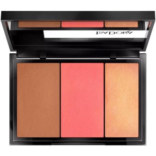 IsaDora Face Sculptor 3-in-1 Palette 64 Intense Peach - 12 g