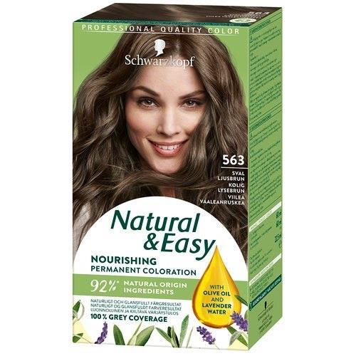 Schwarzkopf Natural & Easy 563 Sval Ljusbrun - pcs 1