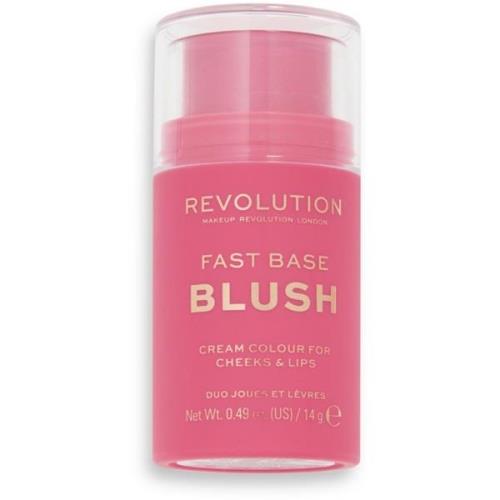 Makeup Revolution Fast Base Blush Stick Rose - 14 g