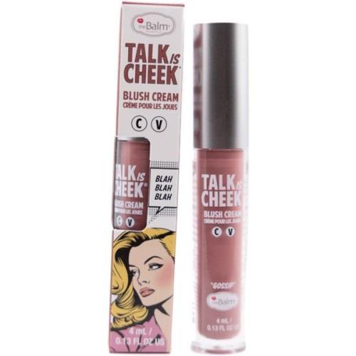 the Balm Talk is Cheek Lip & Blush Cream Gossip