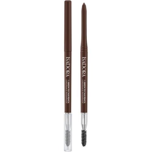 IsaDora The Brow Fix 24h Pencil Longwear & Waterproof  Dark Brown - 0,...