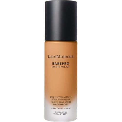 bareMinerals BarePro 24H Matte Liquid Foundation Medium Deep Medium De...