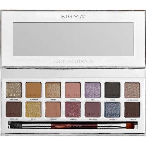 Sigma Beauty Cool Neutrals Eyeshadow Palette 16 g