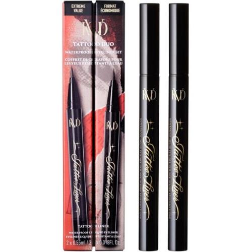 KVD Beauty Beauty Sets Tattoo Liner Trooper Black Duo 1,1 ml