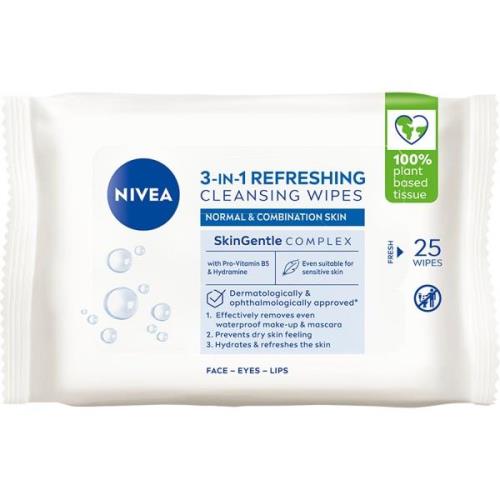 Nivea Refreshing Cleansing Wipes 25 pcs