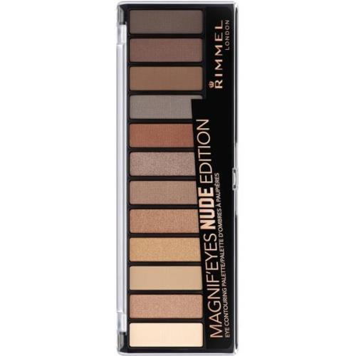 Rimmel London Magnifeyes Eyeshadow Palette 001 Nude Edition - 14 g