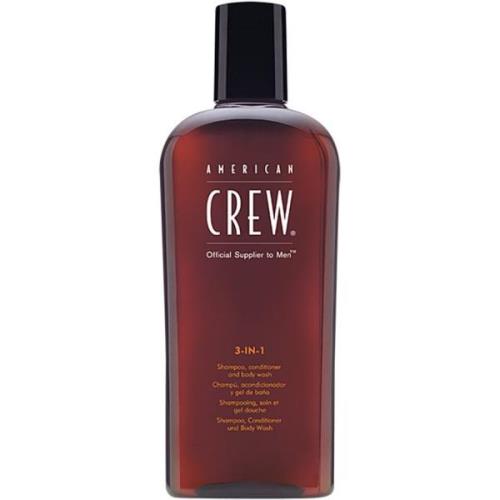 American Crew 3-In-1 Shampoo, Cond. Body Wash - 450 ml