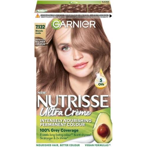 Garnier Nutrisse Cream 7.132 Blonde Nude