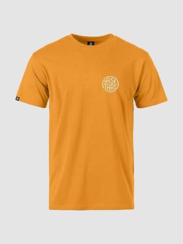 Horsefeathers Circle T-paita keltainen