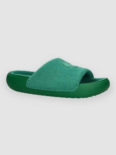 Crocs Classic Towel Slide Sandaalit vihreä