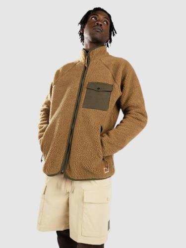 Fjällräven Vardag Pile Fleece Takki ruskea