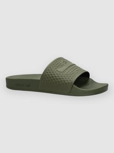 adidas Skateboarding Shmoofoil Slide Sandaalit vihreä