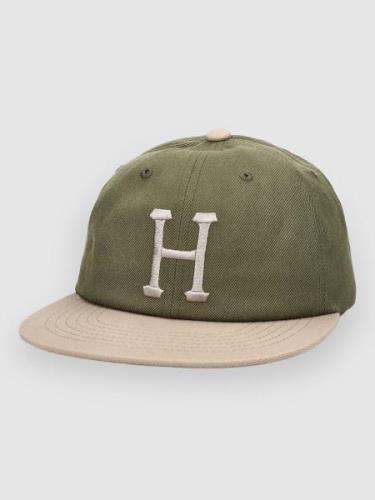 HUF Set Classic H 6 Panel Lippis vihreä