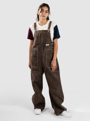 Element 70 Dungaree Canvas Housut ruskea