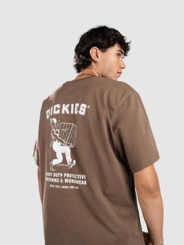 Dickies Builder T-paita ruskea