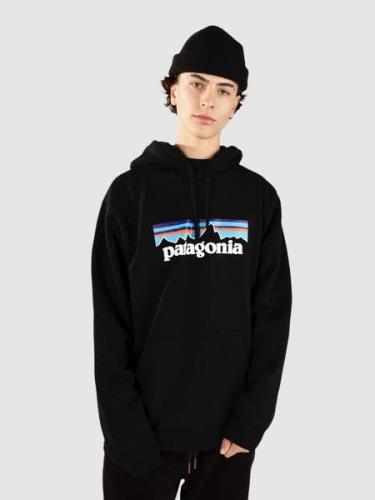 Patagonia P-6 Logo Uprisal Huppari musta