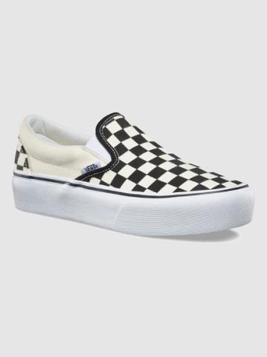 Vans Checkerboard Classic Platform Slip-On kuviotu