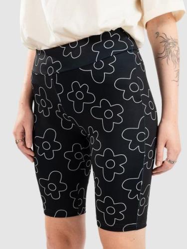 Urban Classics High Waist Aop Tech Cycle Shortsit musta