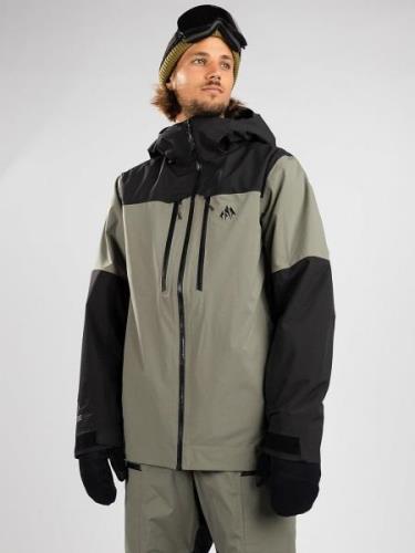 Jones Snowboards Mountain Surf Parka Takki vihreä