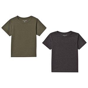 Minymo 2-Pack Basic T-Shirts Beetle 80 cm (9-12 Months)