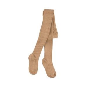 Condor Basic Ribbed Tights Camel 3-6 Months