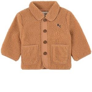 Bobo Choses BC Embroidered Shearling Jacket Brown 3-6 Months