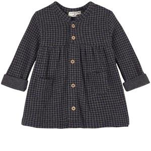 1+ in the family Checked Dress Navy 9 Months