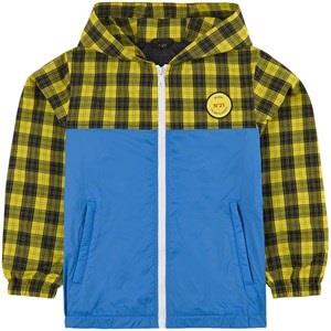 N°21 Checkered Track Jacket Blue 12 years