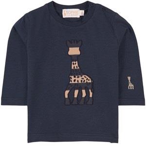 Sophie The Giraffe Embroidered Giraffe T-Shirt Navy 6 Months