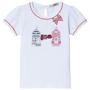 Dr Kid Embroidered T-Shirt White 6 months