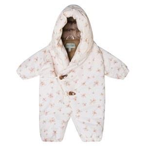 MINI A TURE Fianna Printed Winter Overalls Papyrus White 9 Months