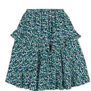Catimini Floral Skirt Blue 4 Years