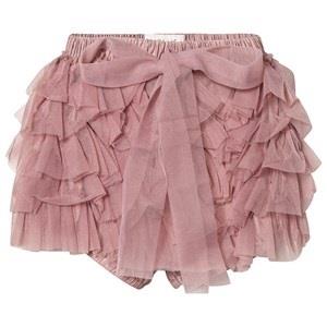 DOLLY by Le Petit Tom Frilly Bloomers Mauve Newborn (3-18 Months)