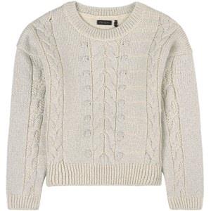 IKKS Glittery Knit Sweater Silver 8 Years