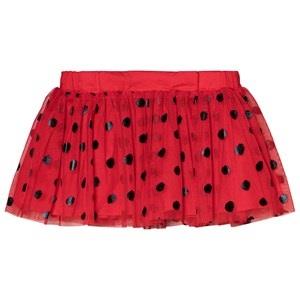Stella McCartney Kids Honey Skirt with Ladybird Dots Red 2 years